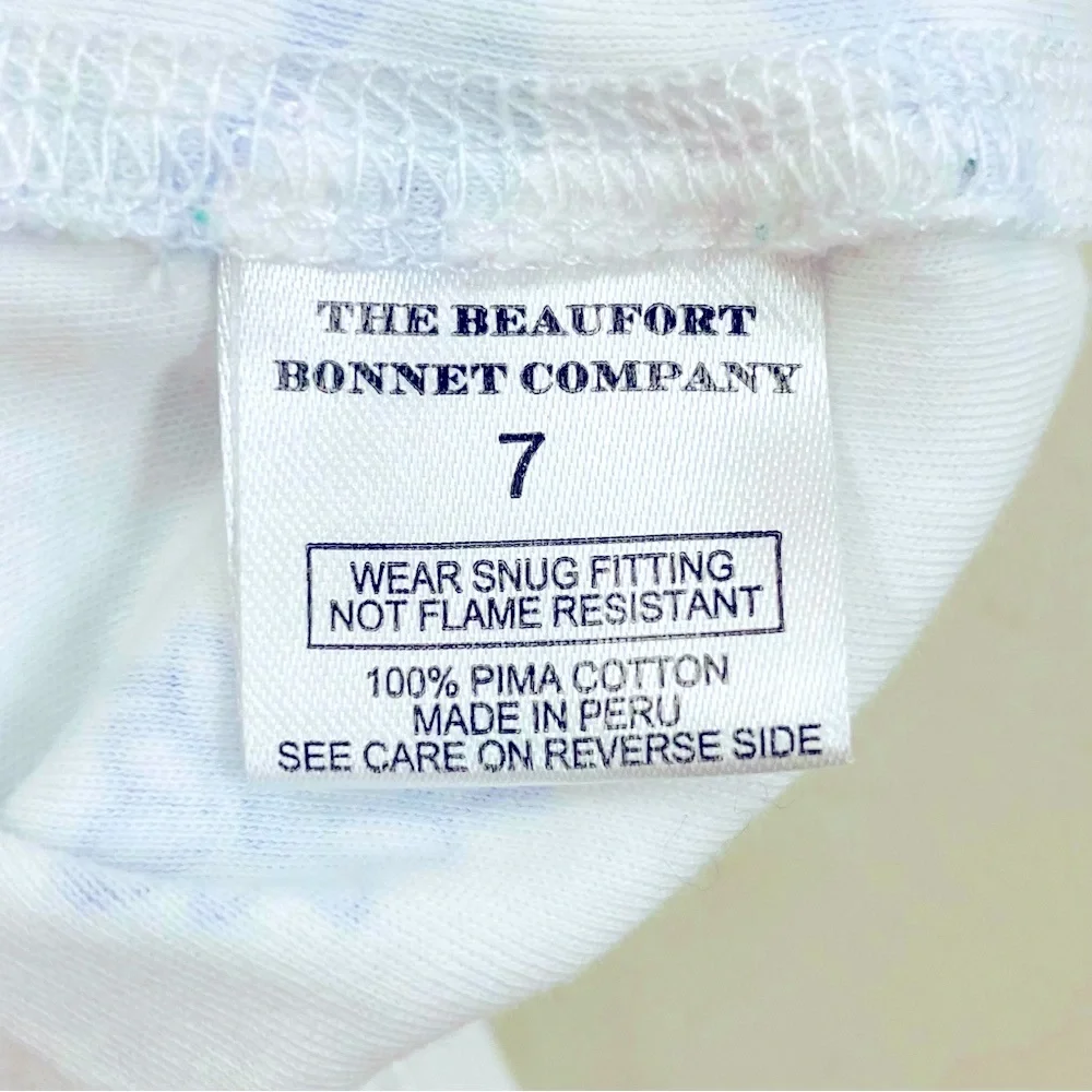 The Beaufort Bonnet Company Sweet Dreams Pajamas Set Girls 7 Sir Propers Pagoda